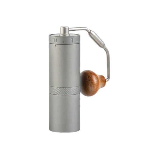 Portable Manual Coffee Grinder with Stainless Burrs