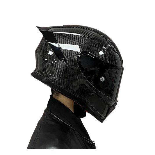 Carbon Fiber Motorcycle Helmet Full Face DOT Approved M