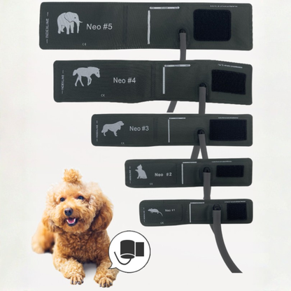 Veterinary Blood Pressure Monitor with 3 Cuffs for Pets