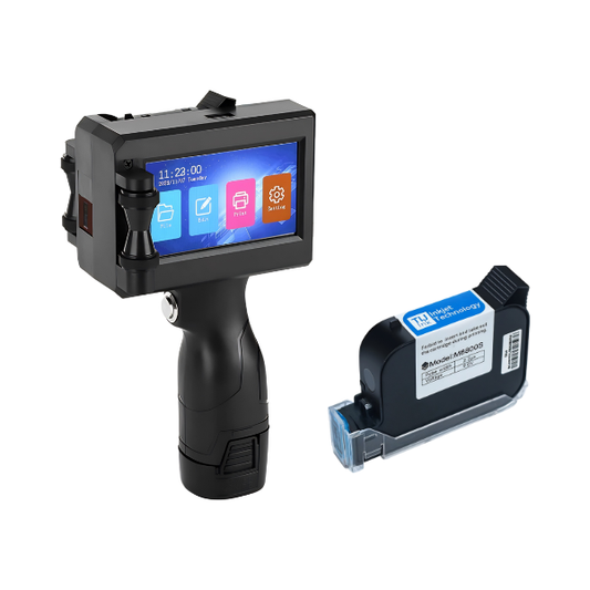 Handheld Batch Date and Barcode Inkjet Printer 12.7mm