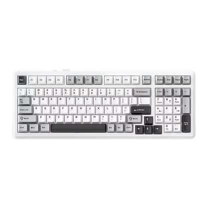 PBT Gasket Mechanical Keyboard Wireless Wired RGB 99 Keys