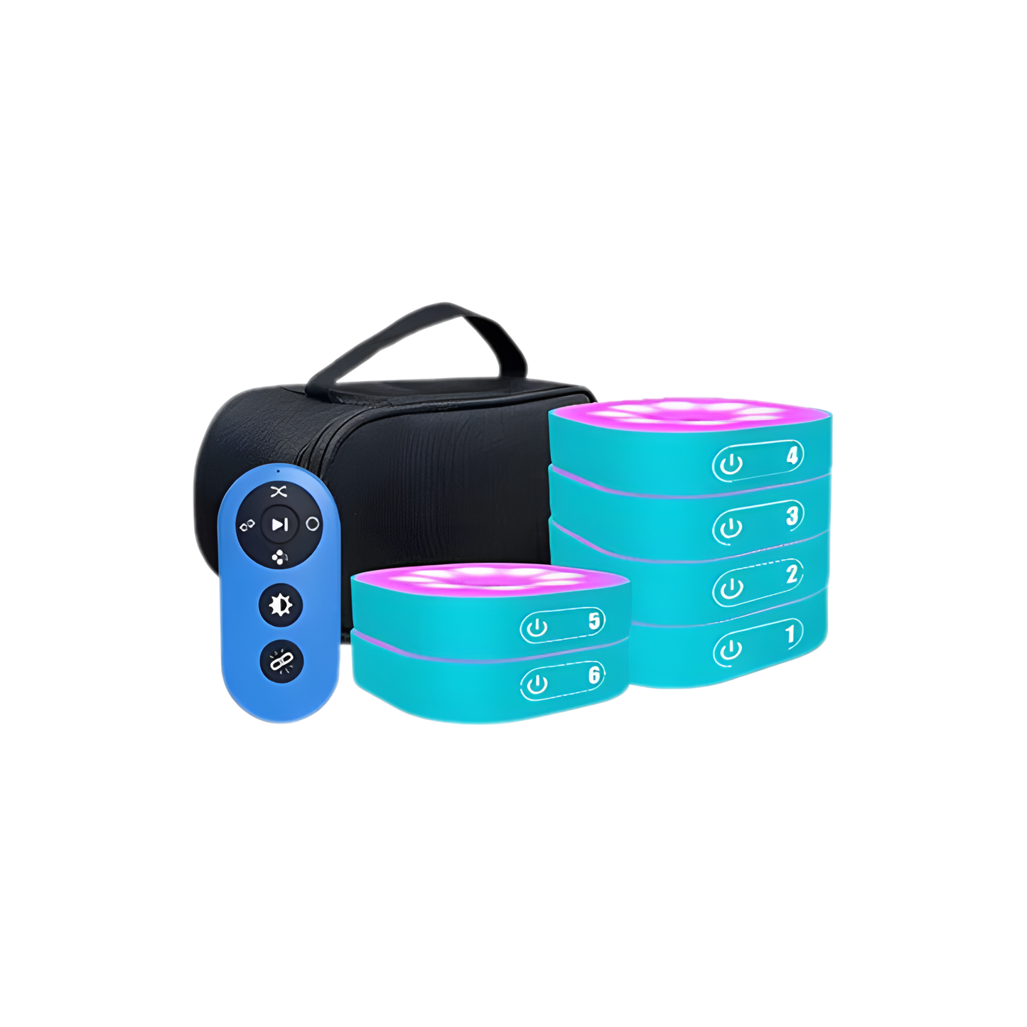 6 Lamp Blue Speed and Reaction Training System