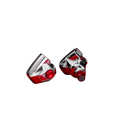 Silver Earphones Magnetic Circuit Dynamic Driver Clear Audio