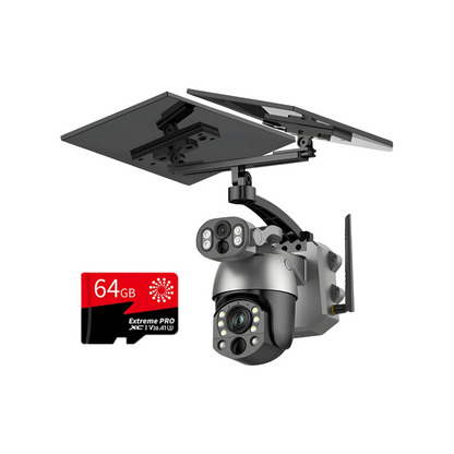 Wireless 10MP WiFi Camera with Built-In 64GB Memory