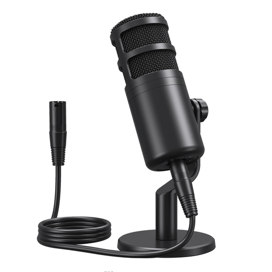 Broadcast-Quality Dynamic Mic XLR Gaming Studio Use