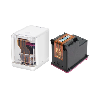 Portable Wireless Handheld Inkjet Printer with Black Ink Cartridge