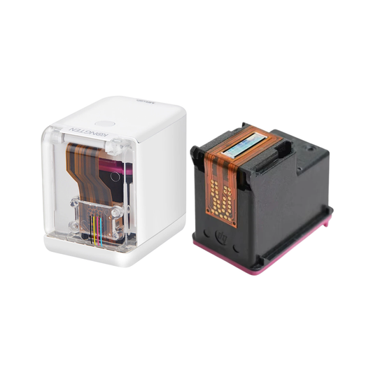 Portable Wireless Handheld Inkjet Printer with Black Ink Cartridge