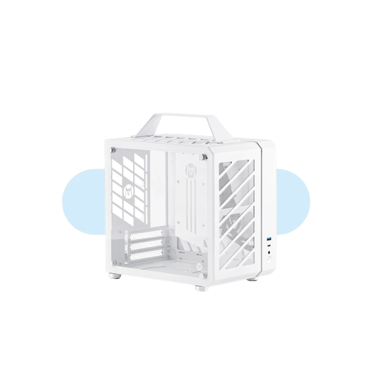 Multifunctional White Mini ITX/MATX Case