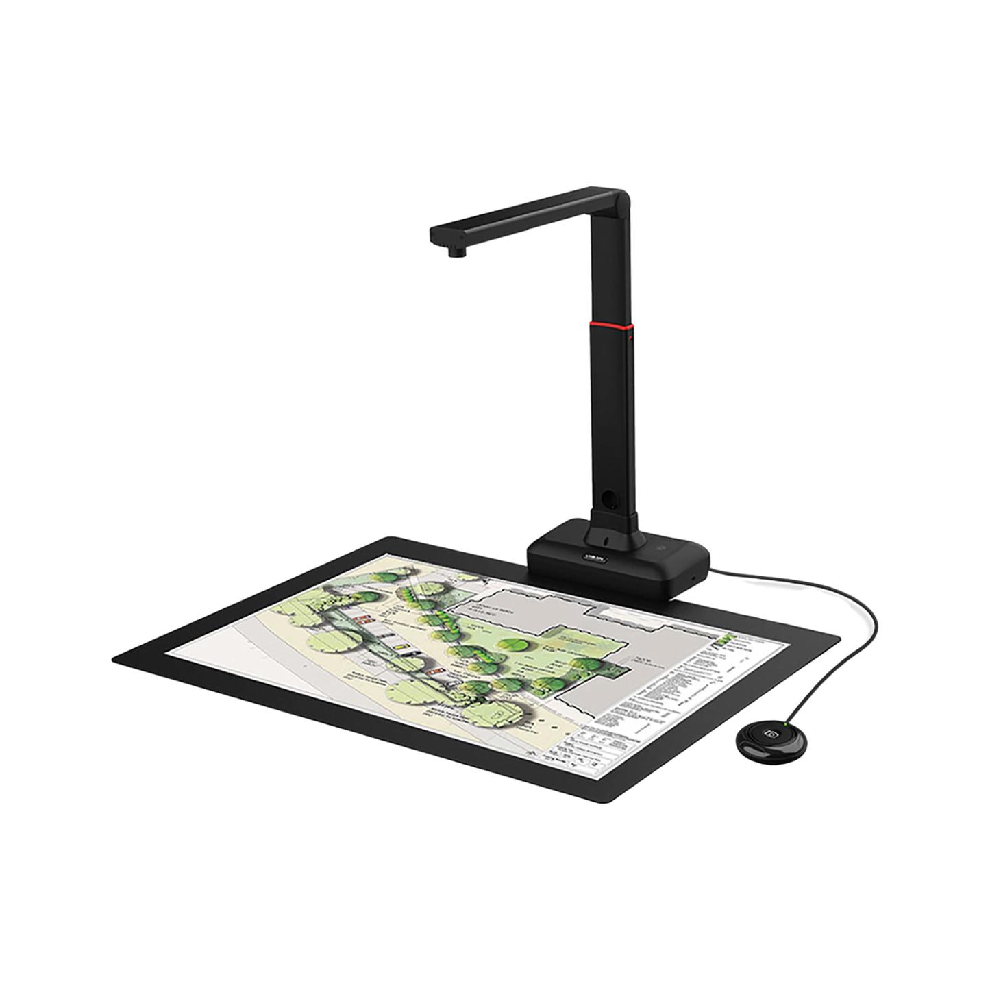 27MP Document and Book Scanner with Auto Flatten Function