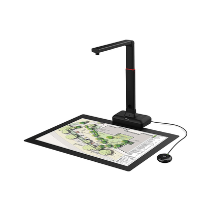 27MP Document and Book Scanner with Auto Flatten Function