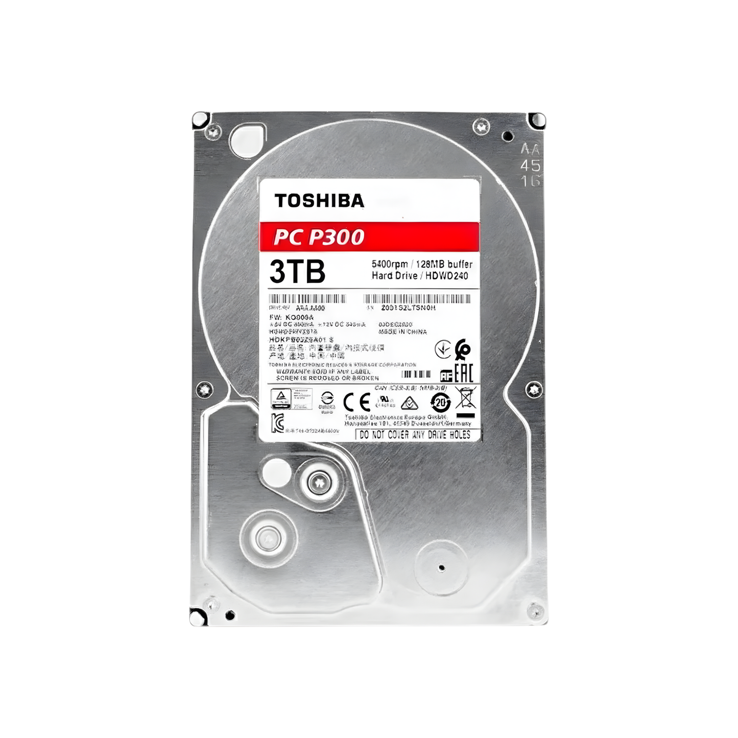 3TB 3.5 Inch PC Hard Drive 5400RPM SATA