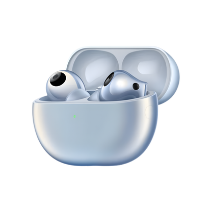 TWS Wireless Earbuds Blue Active Noise Cancelling