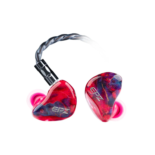 Hybrid HiFi Monitor Earphones with 1DD+4BA Drivers