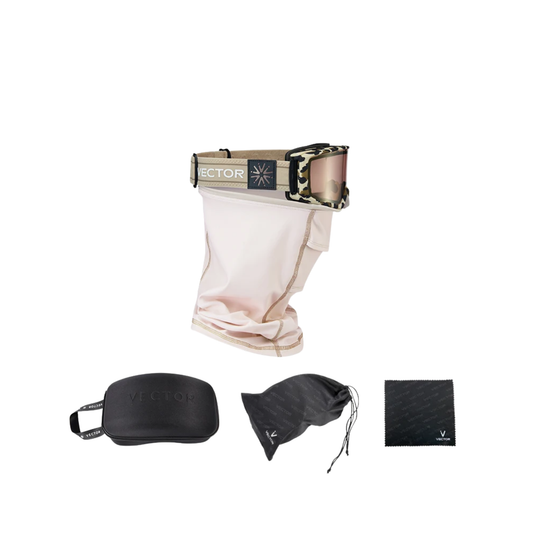 Double Layer Magnetic Ski Goggles UV400, Anti-Fog