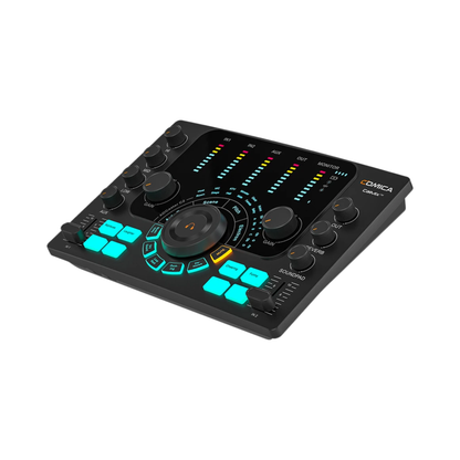 Audio Interface with XLR for Streaming and Recording