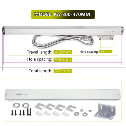 470mm Optical Linear Scale Sensor for DRO Machines