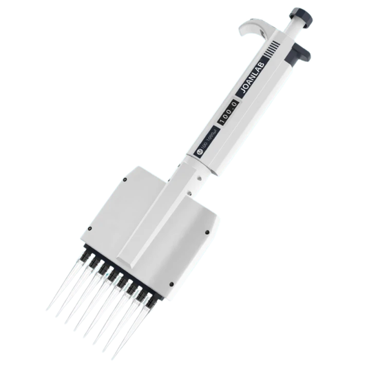 Digital 8-Channel Pipette 0.5–10µl Laboratory Tool