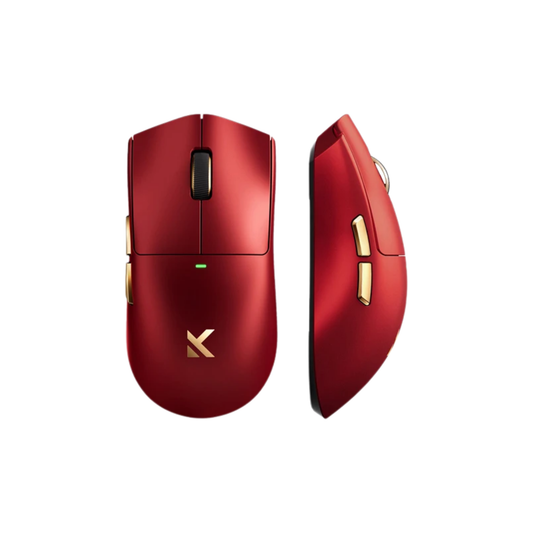 K7 Ultra Red Gold Wireless Gaming Mouse 8K