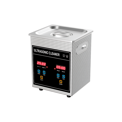 60W Ultrasonic Cleaning Bath 2L with Heater Timer