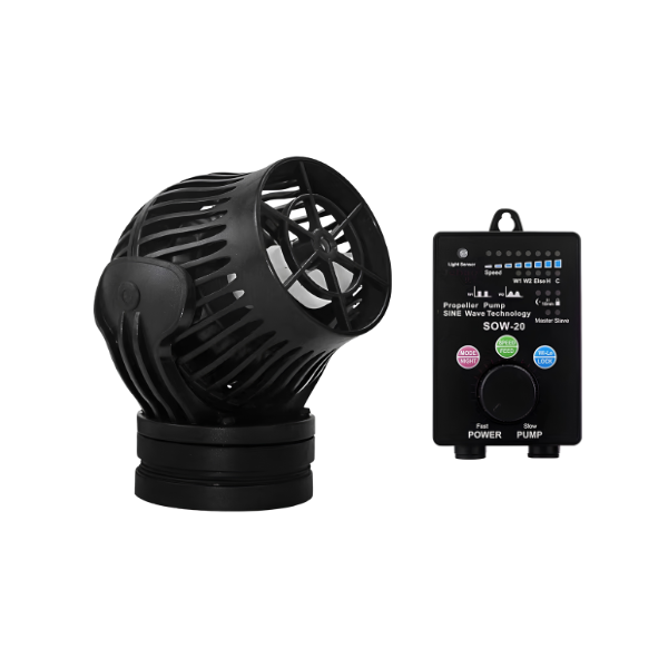 Wireless Aquarium Wave Pump 360° Flow Magnetic Mount