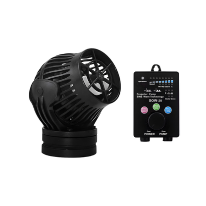 Wireless Aquarium Wave Pump 360° Flow Magnetic Mount