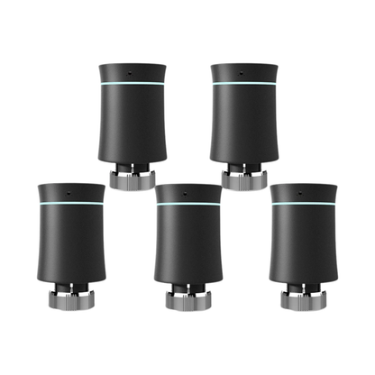 ZigBee 3.0 Smart Radiator Valves 5-Piece Programmable Set