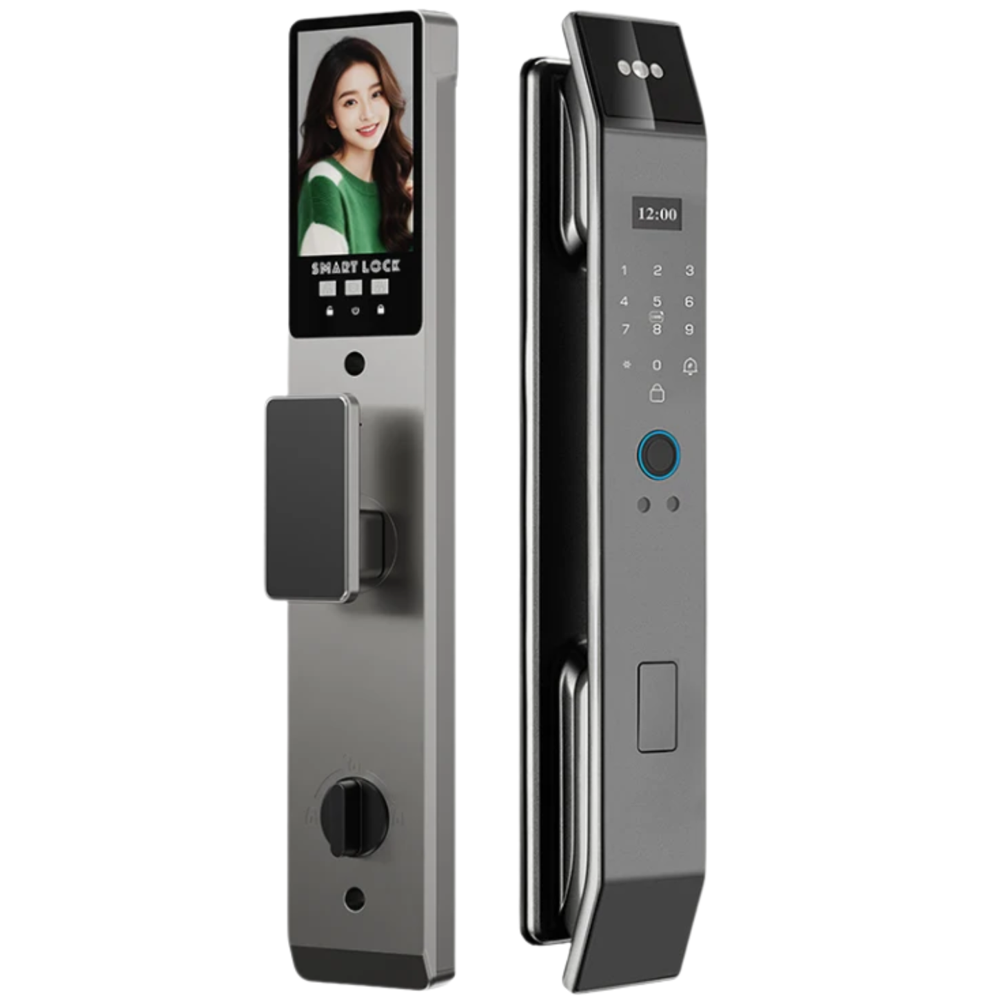 WiFi Smart Door Lock Face Recognition Camera Video Call