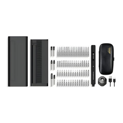 Smart Motion Control Precision Screwdriver Set Plus Black