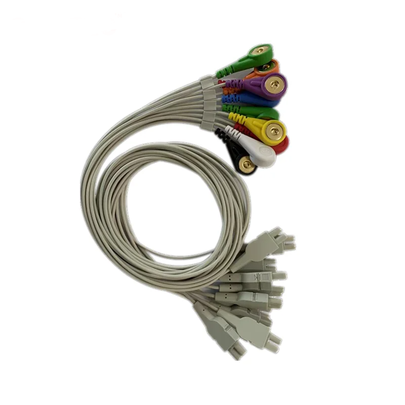 USB ECG Workstation with 12-Lead Recording Cable