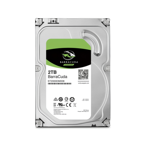 2TB 3.5-Inch SATA III Internal Desktop Hard Drive