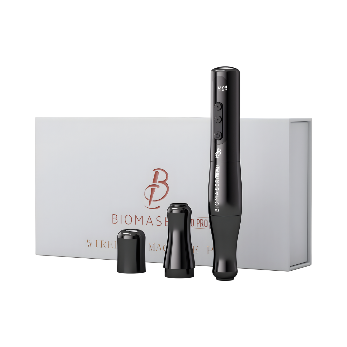 Wireless Rotary Tattoo Pen Rechargeable PMU Machine Black