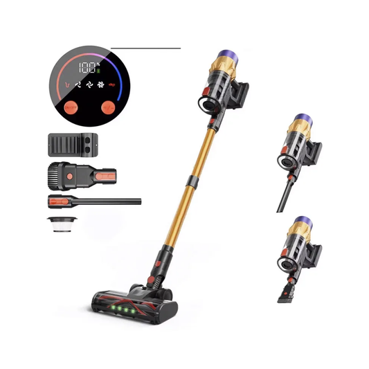Portable Touch Display Vacuum Cleaner with 40-Min Run Time