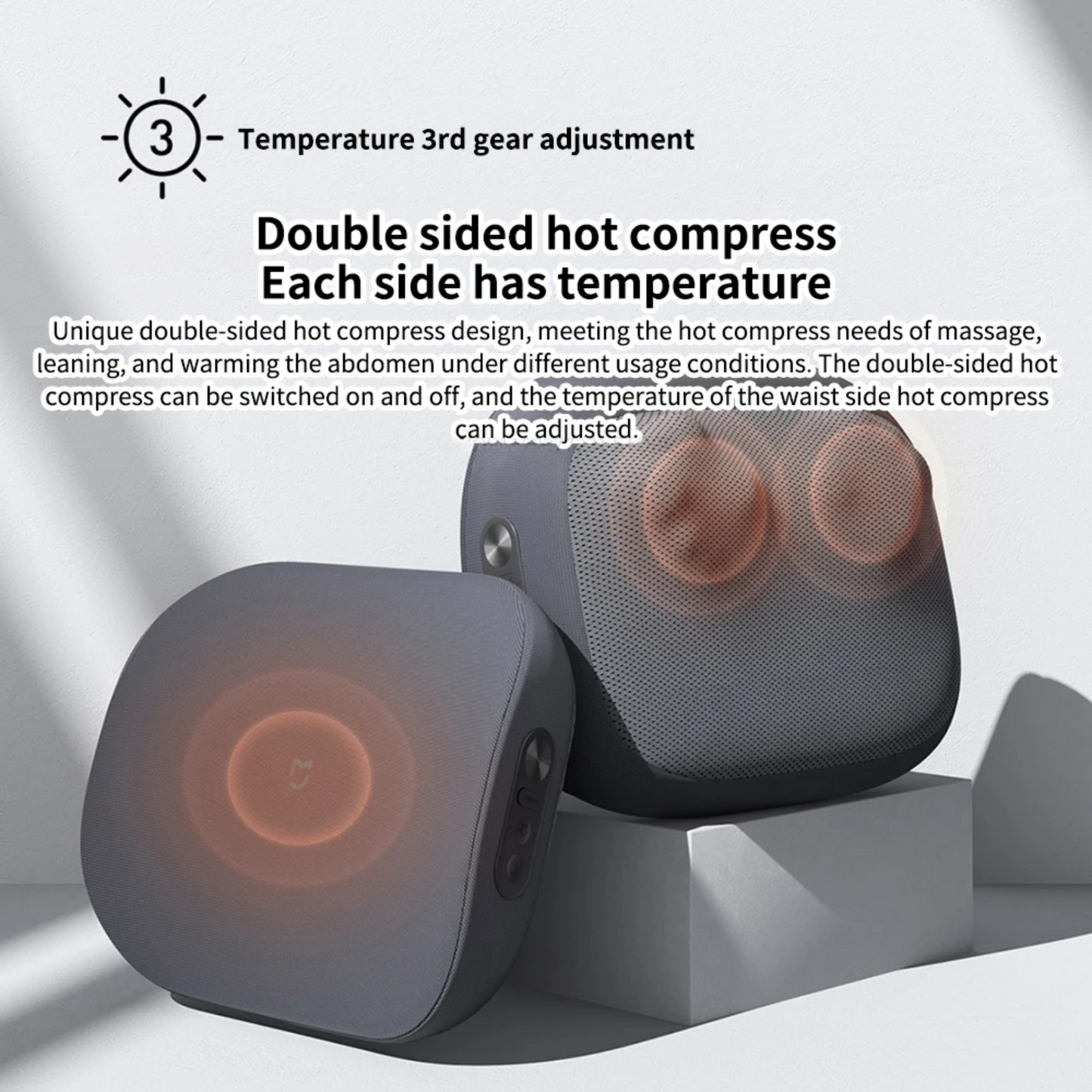 XIAOMI Smart Waist and Back Massager with Heat and App Control