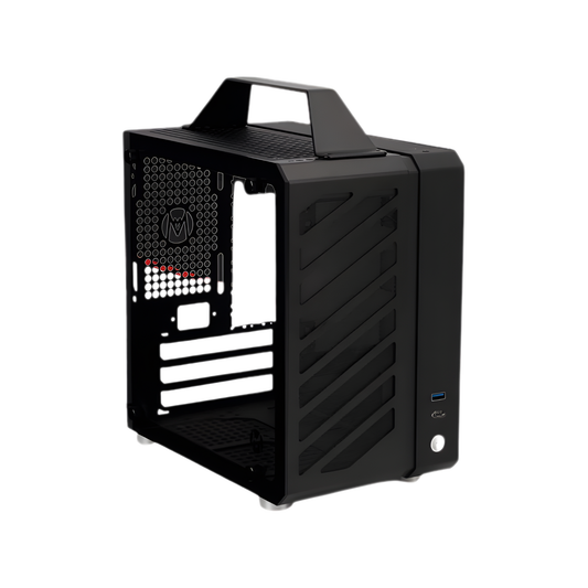 Portable Pure White Air Type C Mini Desktop Chassis