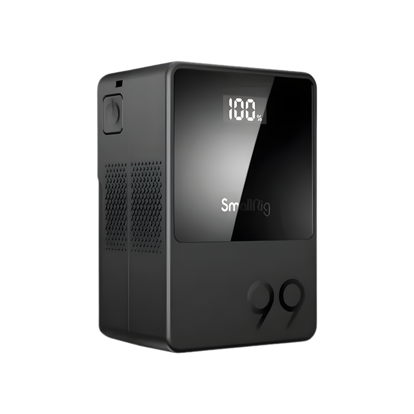 99Wh Mini V-Mount Camera Battery OLED Screen