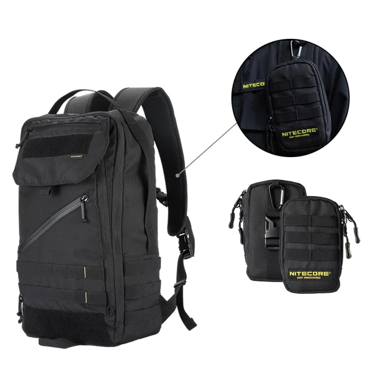 23L Overnighter Backpack with Waterproof 15.6 Laptop Sleeve