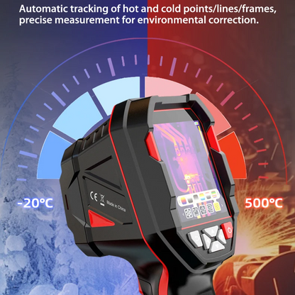 Rechargeable Thermal Camera with HD Screen for Accurate Temperature Scans