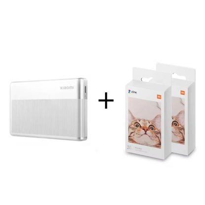 Wireless 1S Photo Printer plus 40pcs Paper App Ready