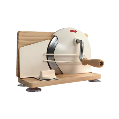 Hand Crank Bread Slicer with Adjustable 5-20mm Thickness