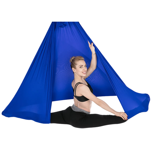 Blue Aerial Yoga Hammock 7×2.8m for Body Workout