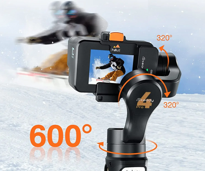 3 Axis Handheld Gimbal Stabilizer for GoPro and DJI