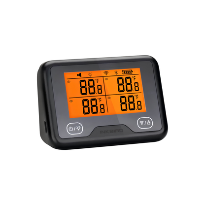 Wireless WiFi BBQ Thermometer 4 Probe Smart Grill