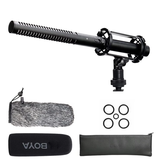 Professional Shotgun Microphone Audio Recorder for Filmmaking