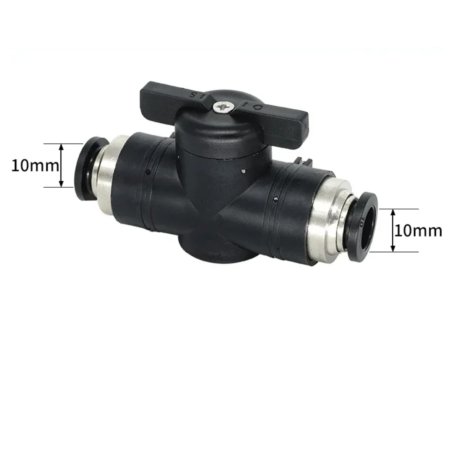10mm Push-In Pneumatic Switch Valve 50pcs