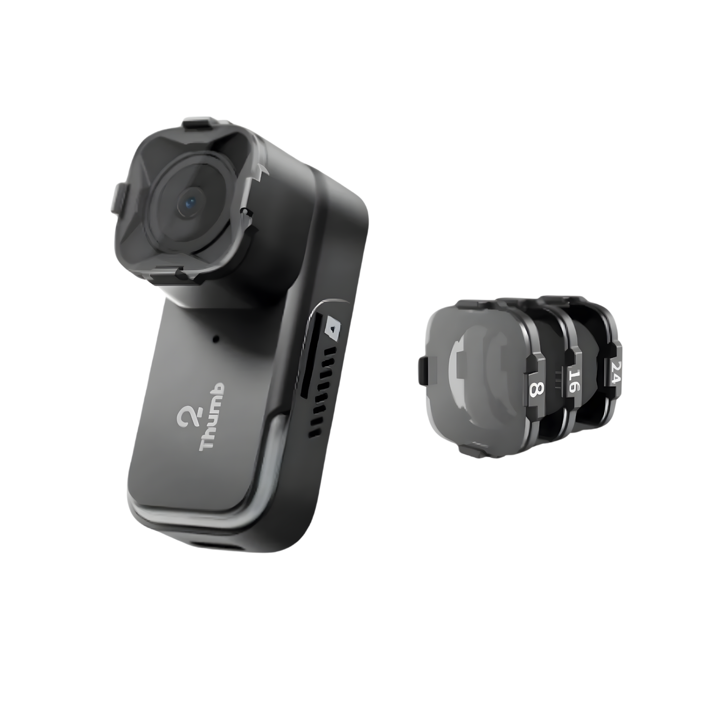 4K Mini Action Camera with ND Filter and Gyro Stabilisation