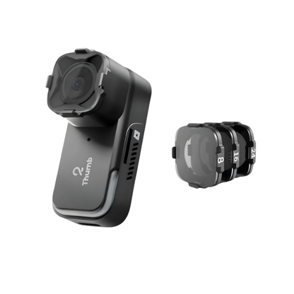 4K Mini Action Camera with ND Filter and Gyro Stabilisation