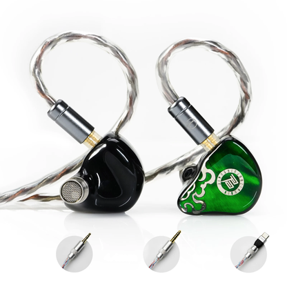 Type-C HiFi In-Ear Headset 3-Way Crossover Earphones