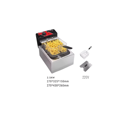 10L Electric Deep Fryer Single Tank Commercial Kitchen Fryer