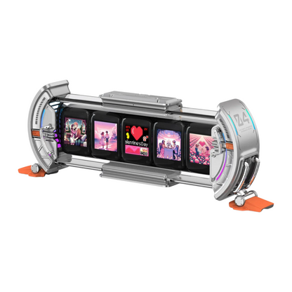 RGB LED Digital Clock with Smart App Control Silver