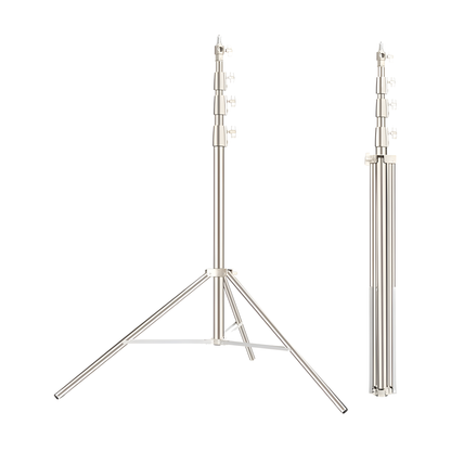 Stainless Steel 4m Studio Light Stand Tripod 10kg